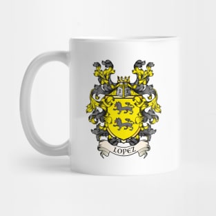 Lopez coat of arms Mug